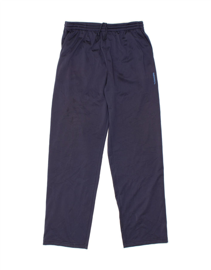 DIADORA Mens Tracksuit Trousers UK 40 Medium Navy Blue Polyester Vintage Diadora and Second-Hand Diadora from Messina Hembry 