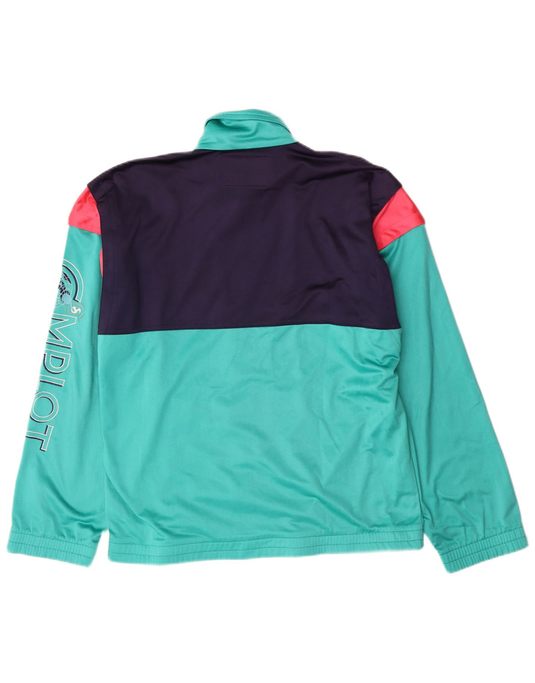 DIADORA Træningsdragt til mænd Topjakke UK 40 Medium Turkis Colourblock