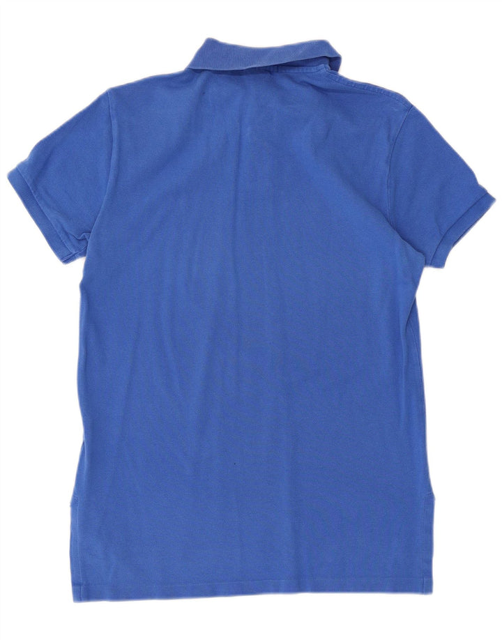 Polo Ralph Lauren Herre Custom Fit Polo Shirt Lille blå bomuld