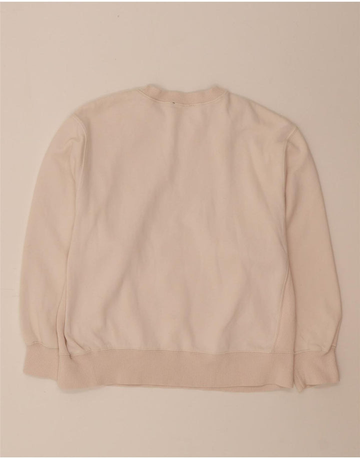 ZARA Womens Oversized Sweatshirt Jumper UK 10 Small Pink Vintage Zara and Second-Hand Zara from Messina Hembry 