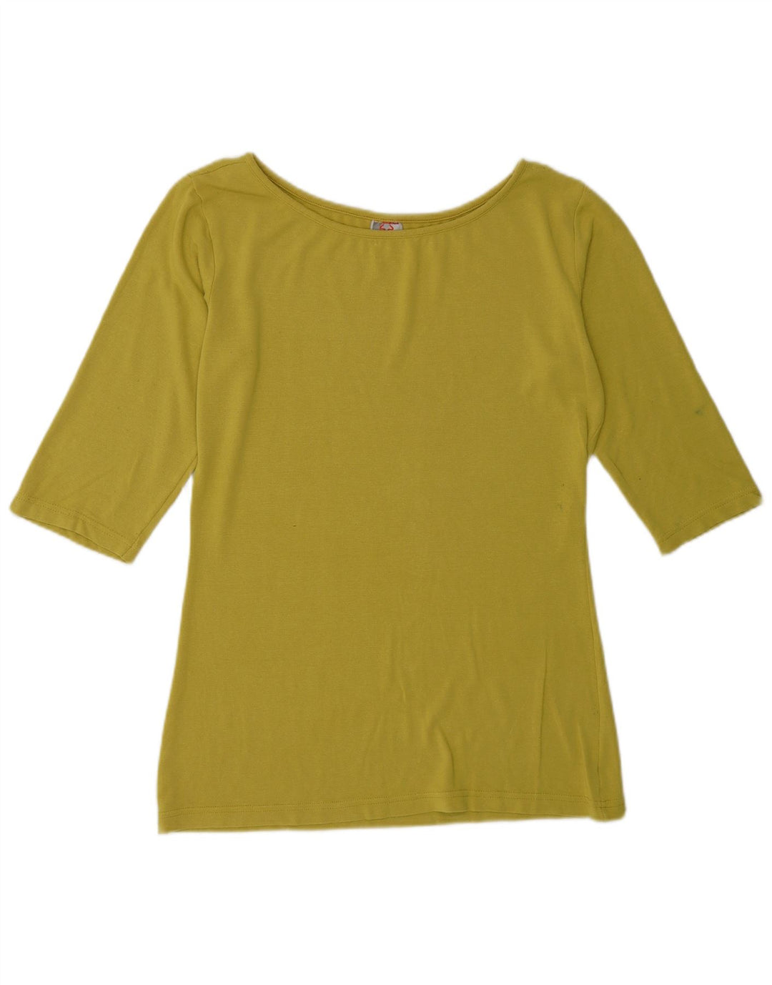 Stefanel Dame Top 3/4 ærme UK 14 Medium Grøn