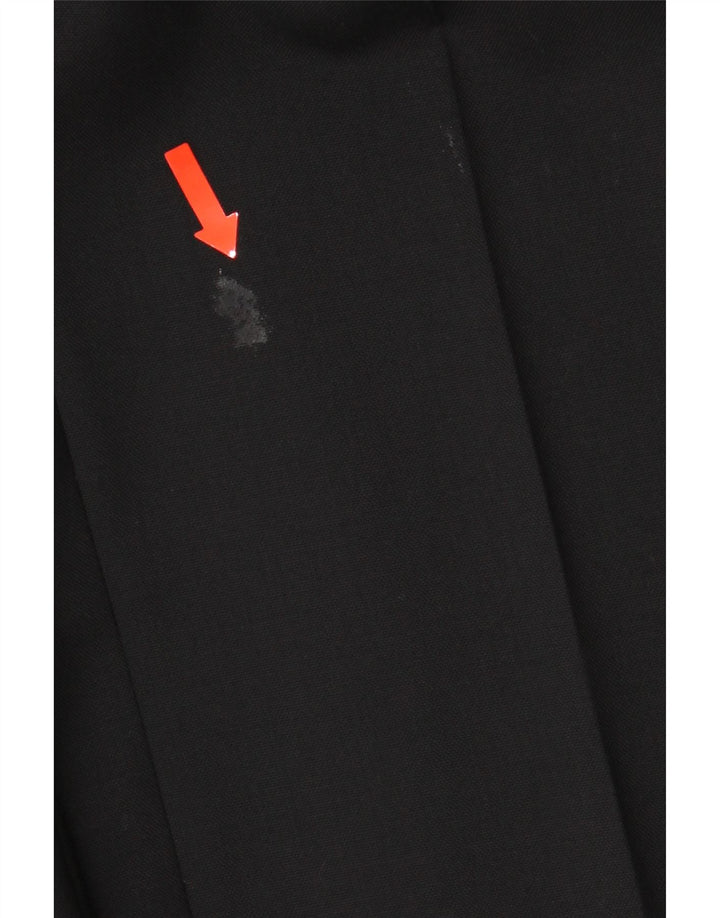 DOLCE & GABBANA Womens Straight Chino Trousers IT 44 Medium W34 L34 Black Vintage Dolce & Gabbana and Second-Hand Dolce & Gabbana from Messina Hembry 