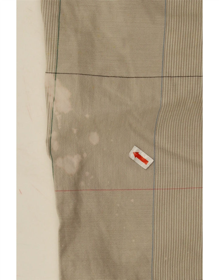Converse Chino Shorts til mænd Small W28 Beige ternet bomuld