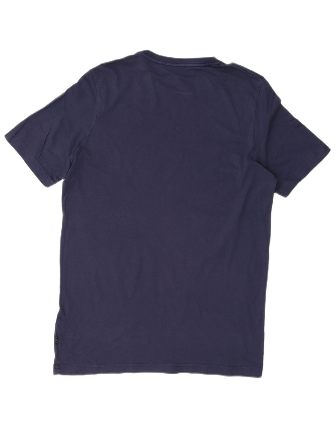 Puma Herre grafisk T-shirt Top Medium Marineblå Bomuld