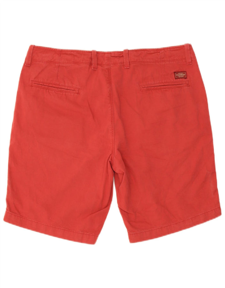 Carrera Herre Chino Shorts IT 52 XL W36 Rød Bomuld
