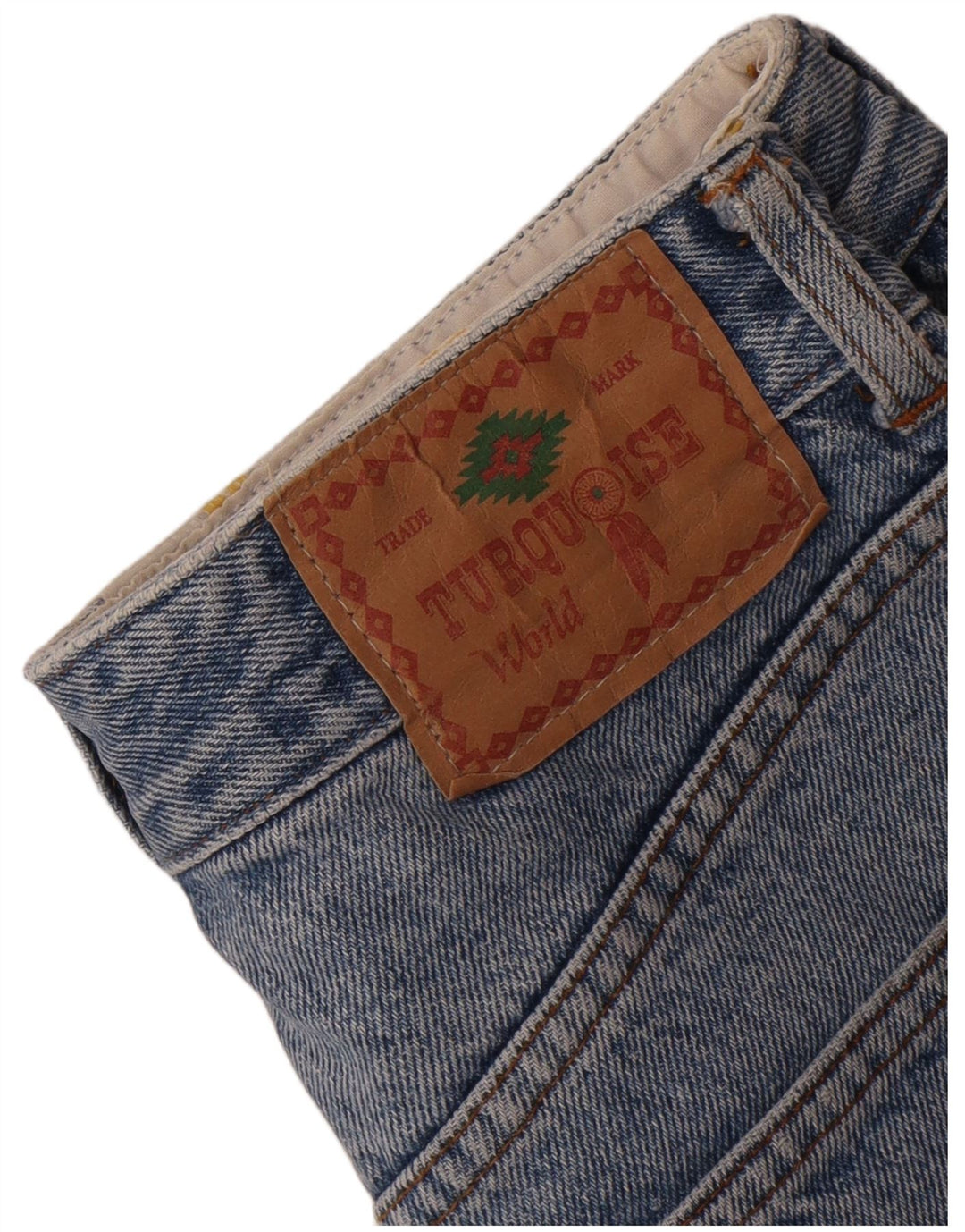 Vintage denimshorts til kvinder W26 Small Blue