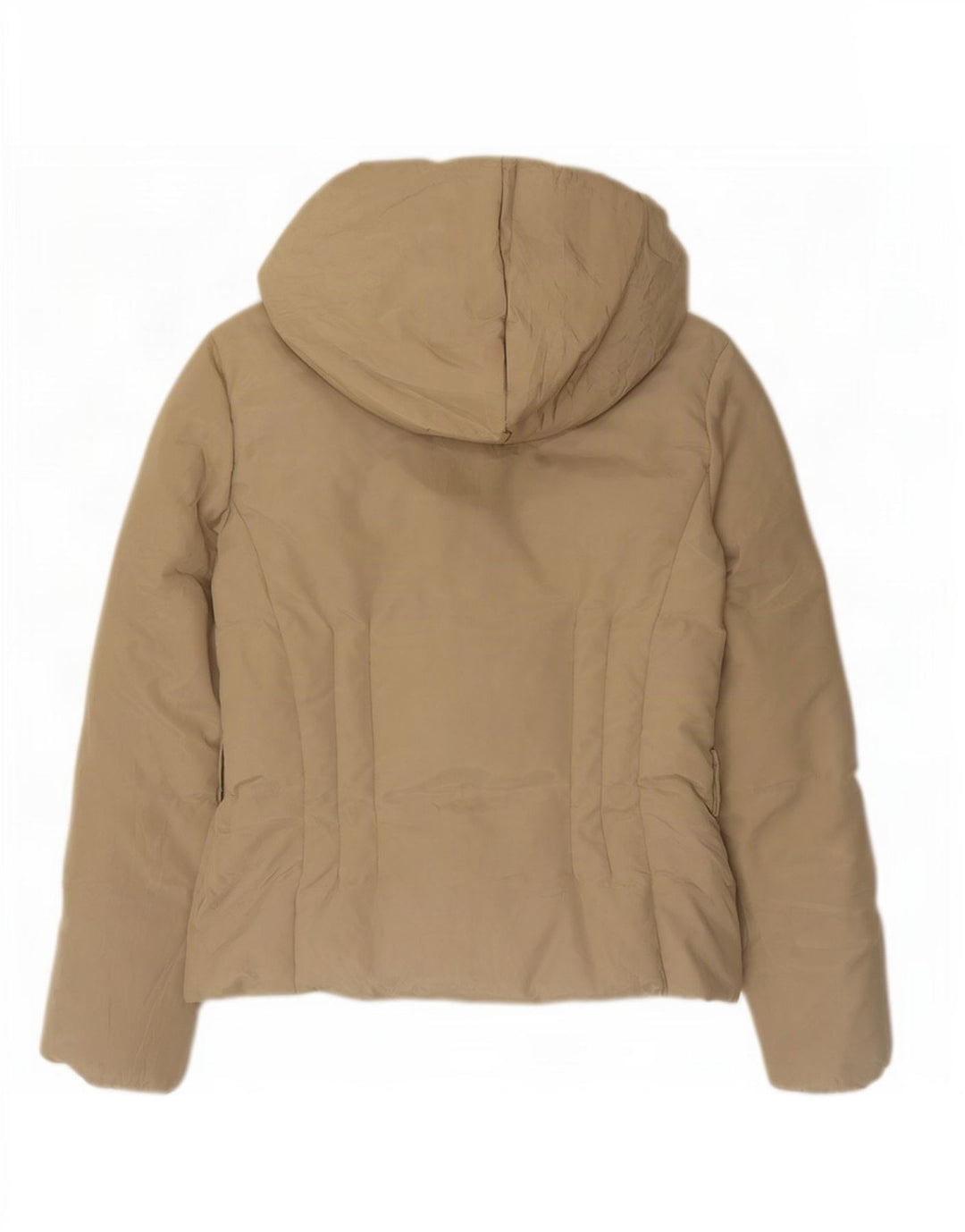 Elisabetta Franchi Dame Polstret Jakke IT 42 Medium Beige Polyester