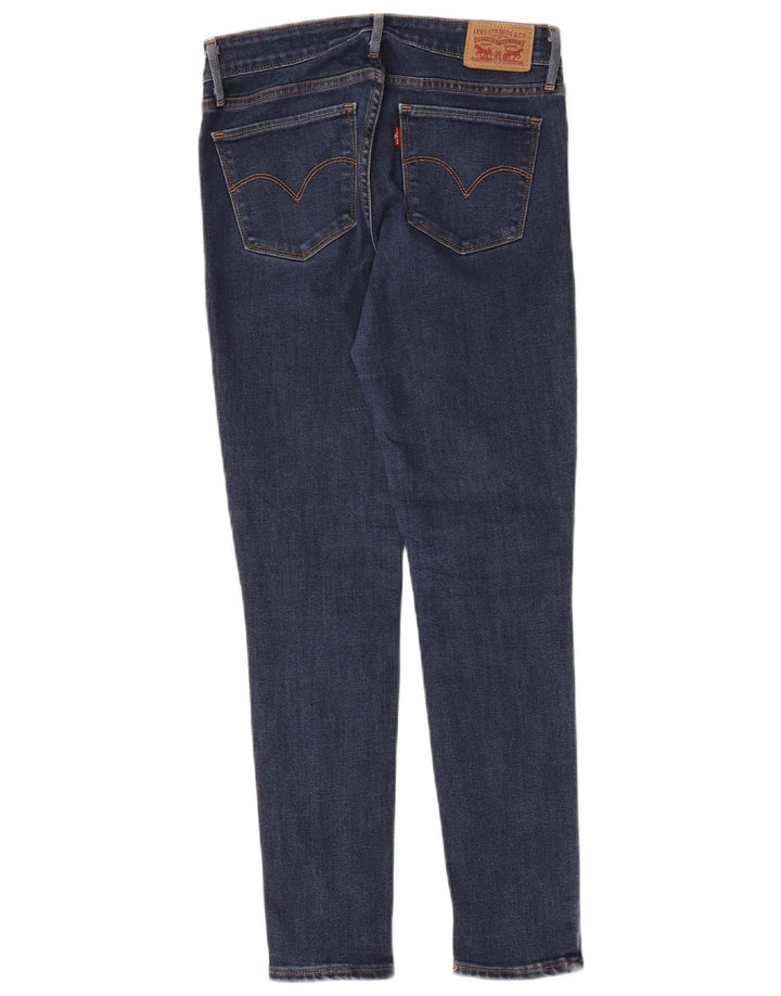 Levi's Dame 711 Skinny Jeans W26 L27 Marineblå