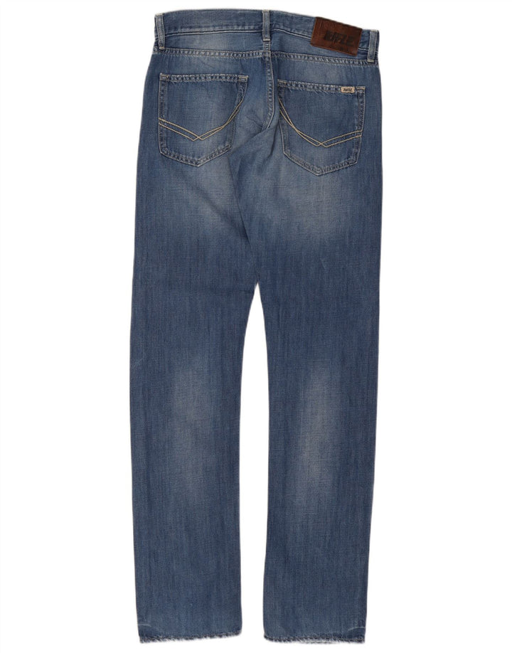 Rifle Dame Straight Jeans W28 L33 Blå Bomuld