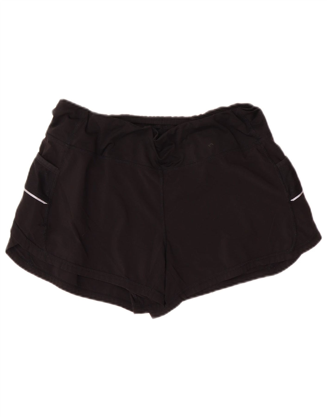 ATHLETA sportsshorts til kvinder UK 12 Mellem sort polyester