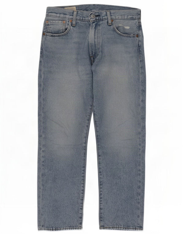 Levi's Dame 551 Loose Fit Straight Jeans W29 L26 Blå Bomuld