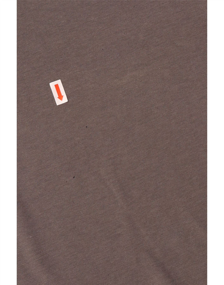 MOUNTAIN WAREHOUSE Herre Grafisk T-Shirt Top Medium Grå