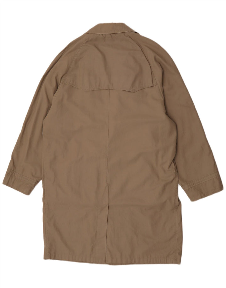 Roy Rogers Herre Loose Fit Trench Coat UK 38 Medium Grå Bomuld