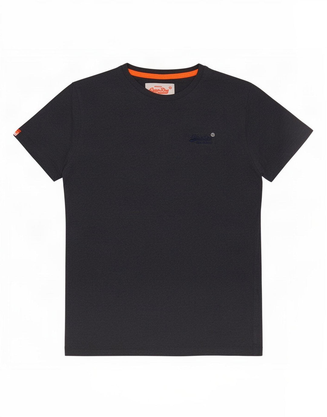 Superdry T-shirt top til mænd, lille grå bomuld