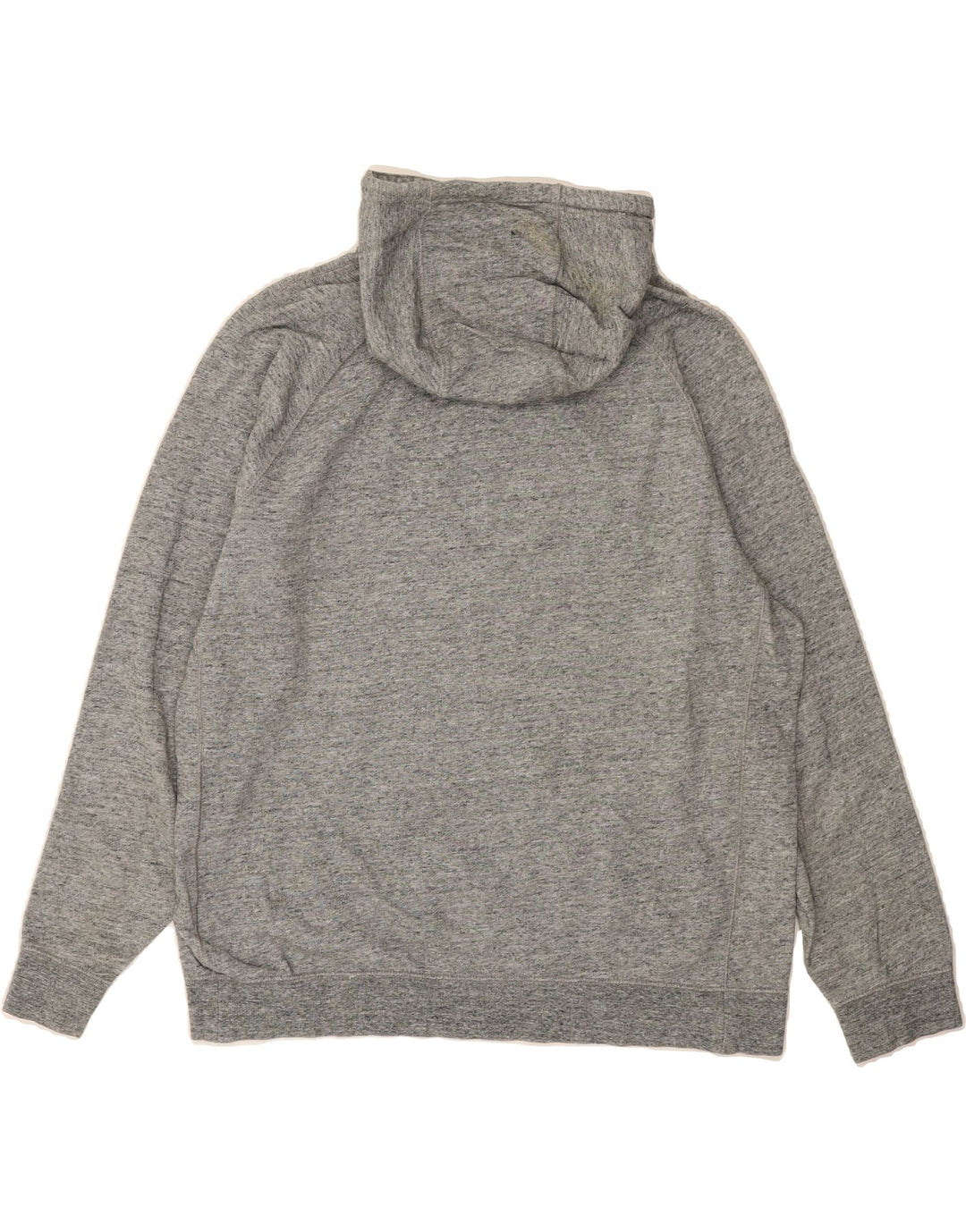 NIKE Mens Graphic Hoodie Jumper Large Grey Vintage Nike and Second-Hand Nike from Messina Hembry 