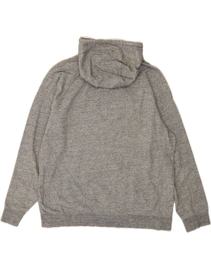 NIKE Mens Graphic Hoodie Jumper Large Grey Vintage Nike and Second-Hand Nike from Messina Hembry 