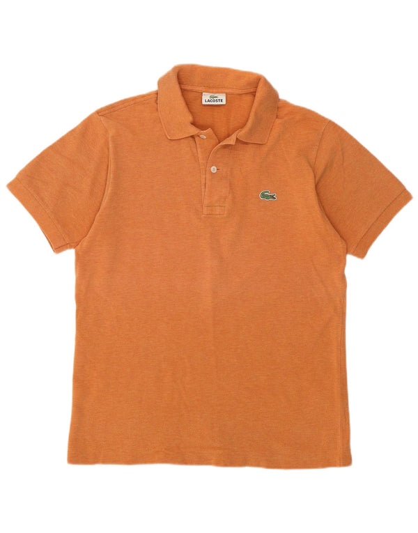 Lacoste herre poloskjorte str. 3 Lille orange bomuld