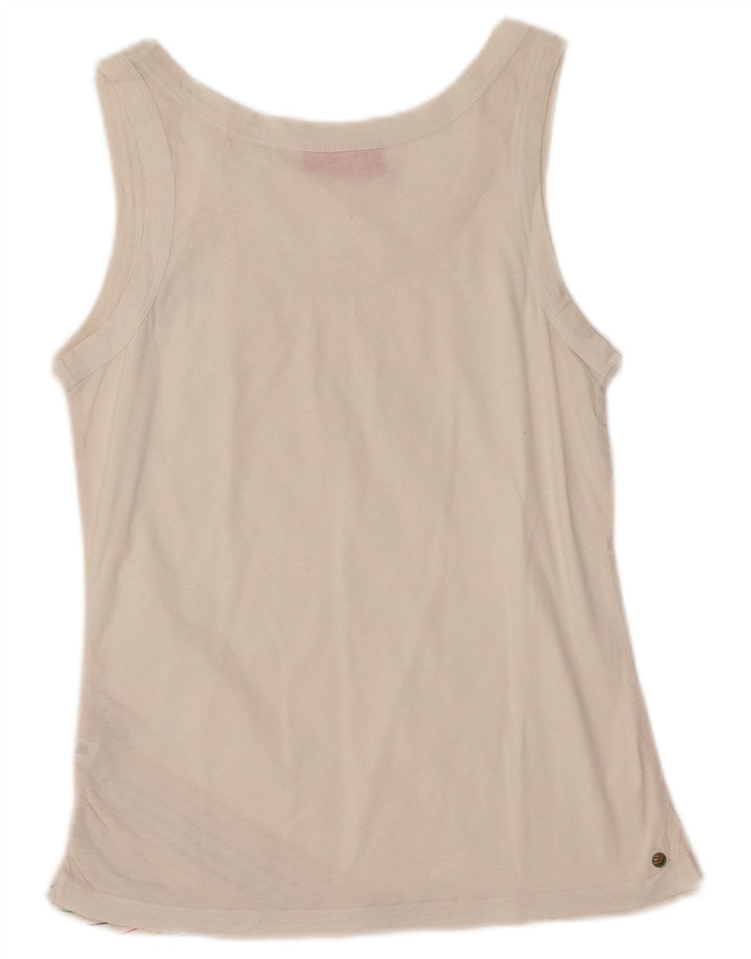 PUMA Damevest Top UK 10 Lille hvidstribet bomuld