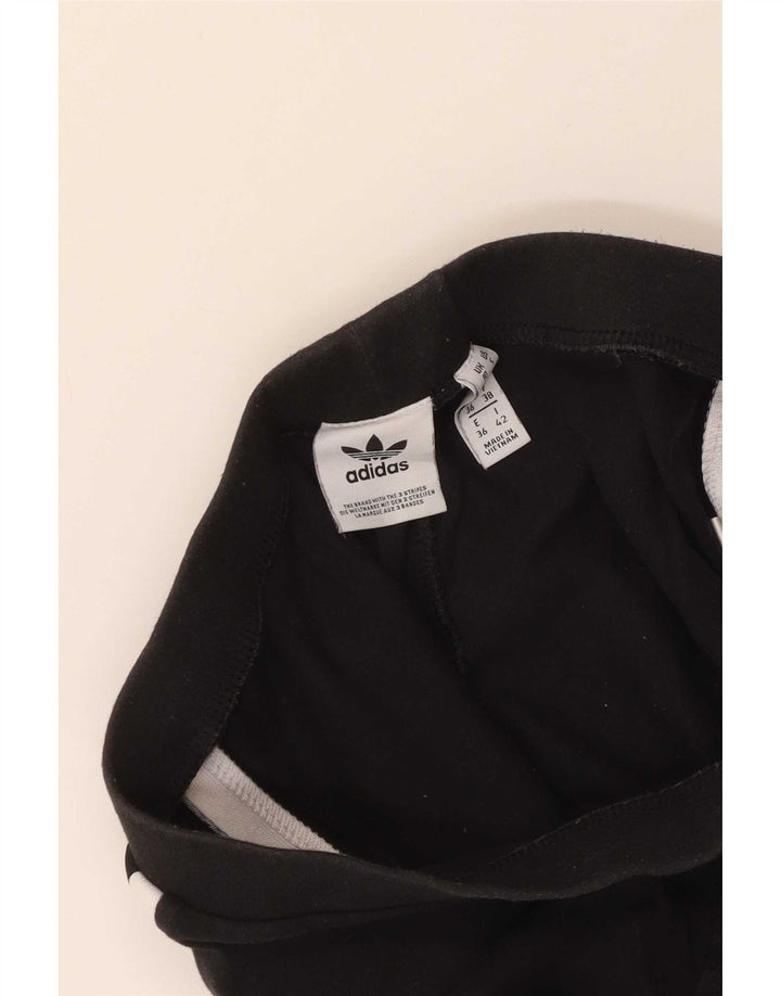 Adidas Graphic Leggings til kvinder UK 10 Small Black