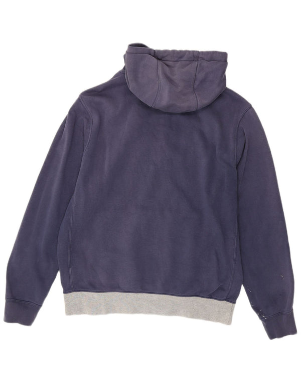 Nike grafisk hættetrøje til mænd Medium marineblå bomuld