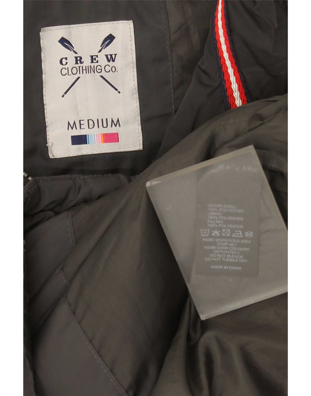 Besætningsbeklædning Herre Polstret Gilet UK 38 Medium Grey Polyester