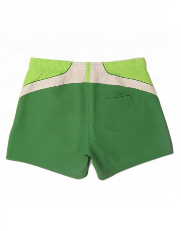 Brugi Badeshorts til mænd XL Grøn Colourblock Polyester