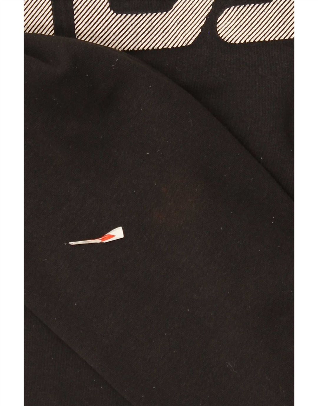 Fila Herre Grafisk Sweatshirt Jumper Medium Sort Bomuld