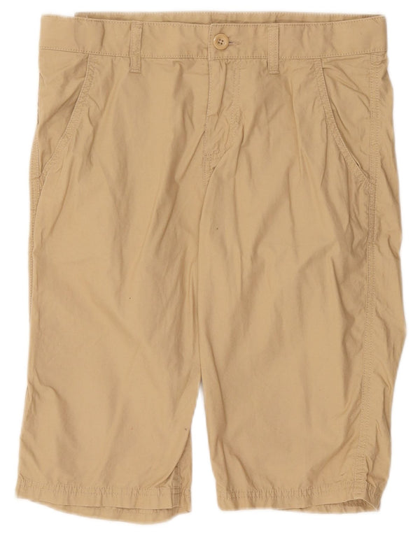 Benetton Boys Bermuda Shorts 13-14 år 3XL W30 Beige Bomuld