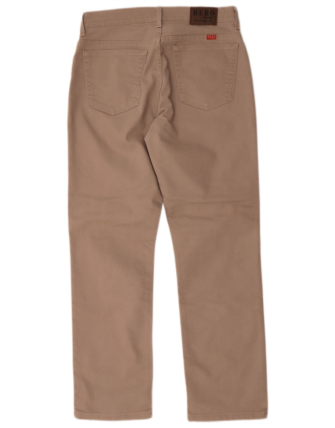 Wrangler Herre Regular Fit Straight Jeans W36 L32 Beige Bomuld