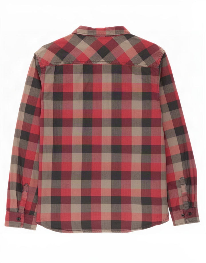 Lee Herre Regular Fit Flanellskjorte XL Flerfarvet ternet bomuld