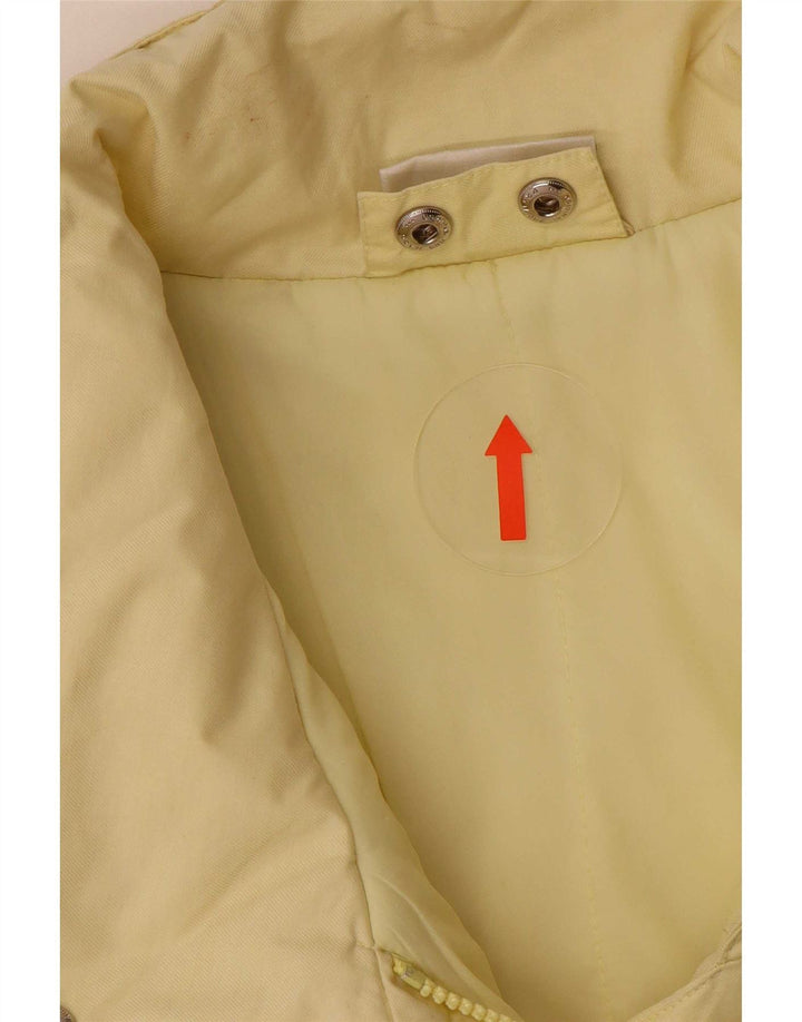 Klepper Dame Oversized Windbreaker Jacket IT 42 Medium Gul Bomuld