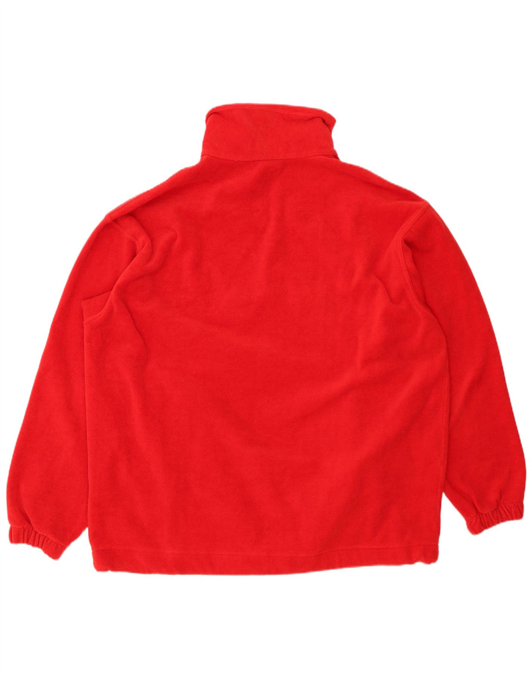 ELLESSE Fleece Jumper med lynlås til mænd 2XL Rød Polyester
