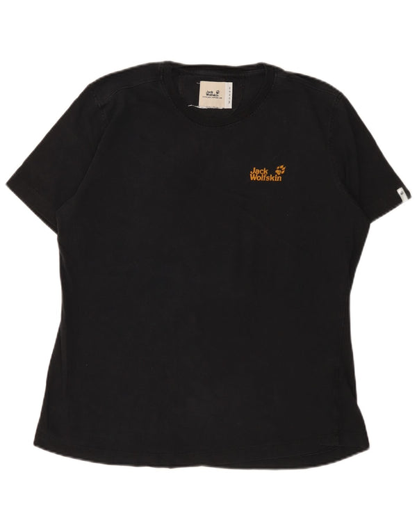 Jack Wolfskin Dame T-Shirt Top UK 14 Large Sort