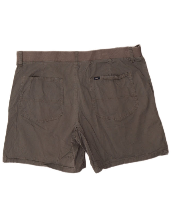 LEE Chino Shorts til kvinder US 20 3XL W40 Grå Bomuld