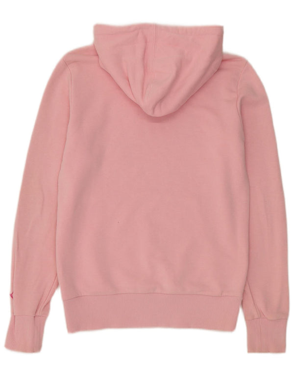 Puma Graphic Hoodie Jumper UK 12 Medium Pink