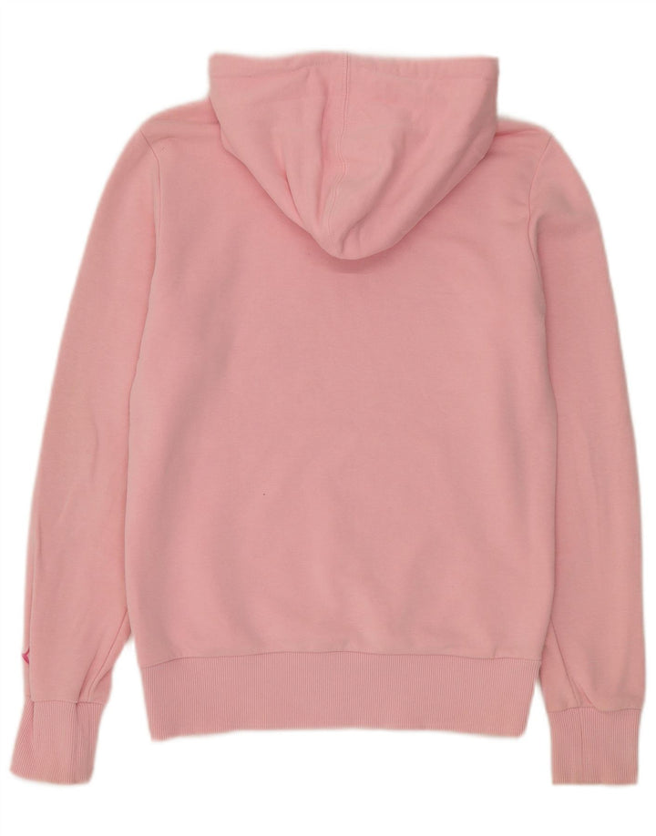 Puma Graphic Hoodie Jumper UK 12 Medium Pink