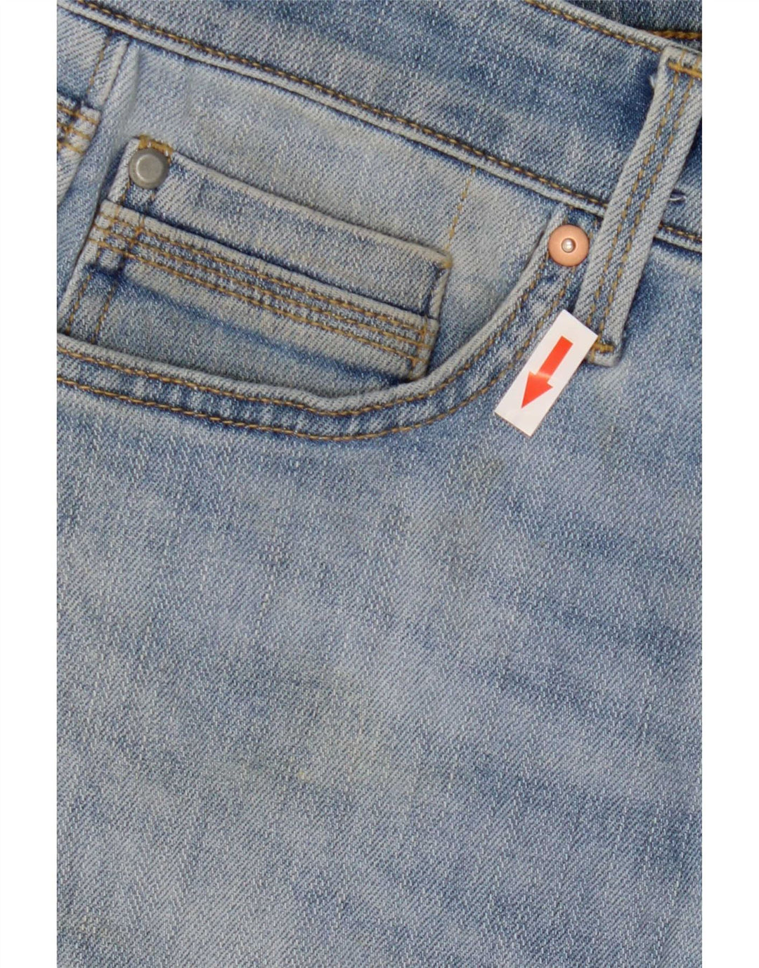 Jack & Jones denimshorts til mænd Small W29 blå bomuld