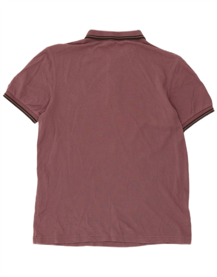Fred Perry Herre poloshirt Medium brun stribet bomuld