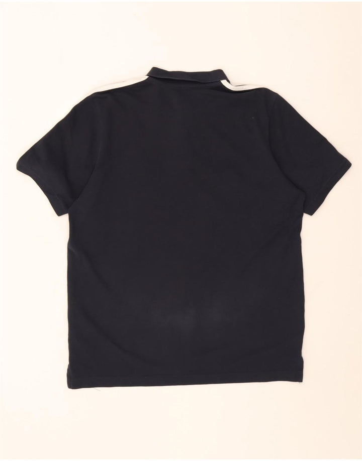 Adidas herre poloshirt Medium marineblå bomuld