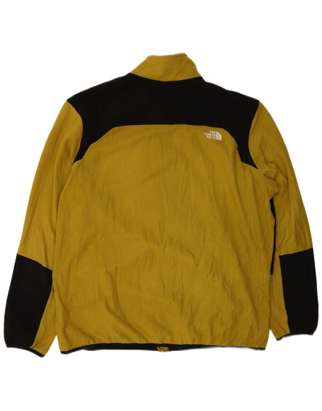 THE NORTH FACE Fleecejakke til mænd UK 44 2XL Gul Colourblock Polyester