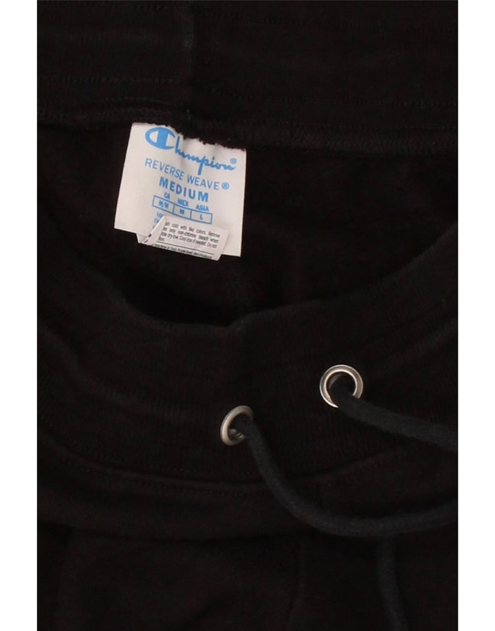 CHAMPION Mens Reverse Weave Tracksuit Trousers Joggers Medium  Black Vintage Champion and Second-Hand Champion from Messina Hembry 