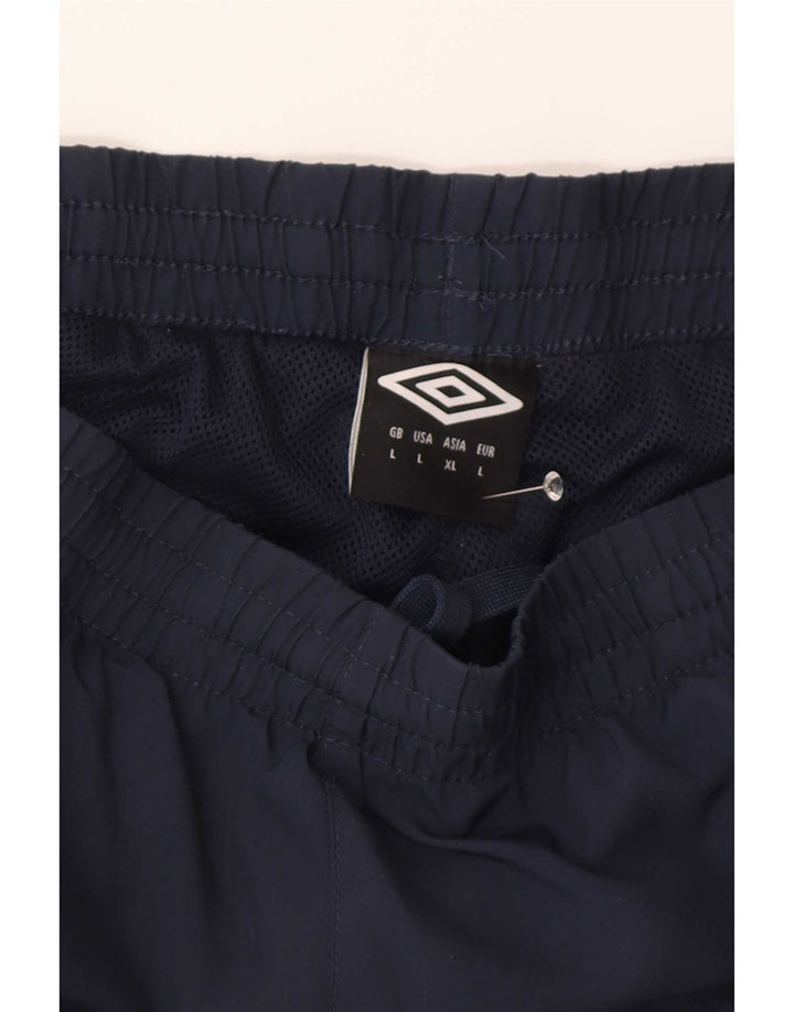 Umbro Herre træningsdragt Bukser Joggers Large Navy Blue Polyester