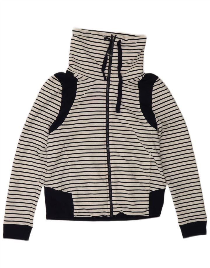 Ralph Lauren Dame træningsdragt Topjakke UK 12 Medium White Nautical