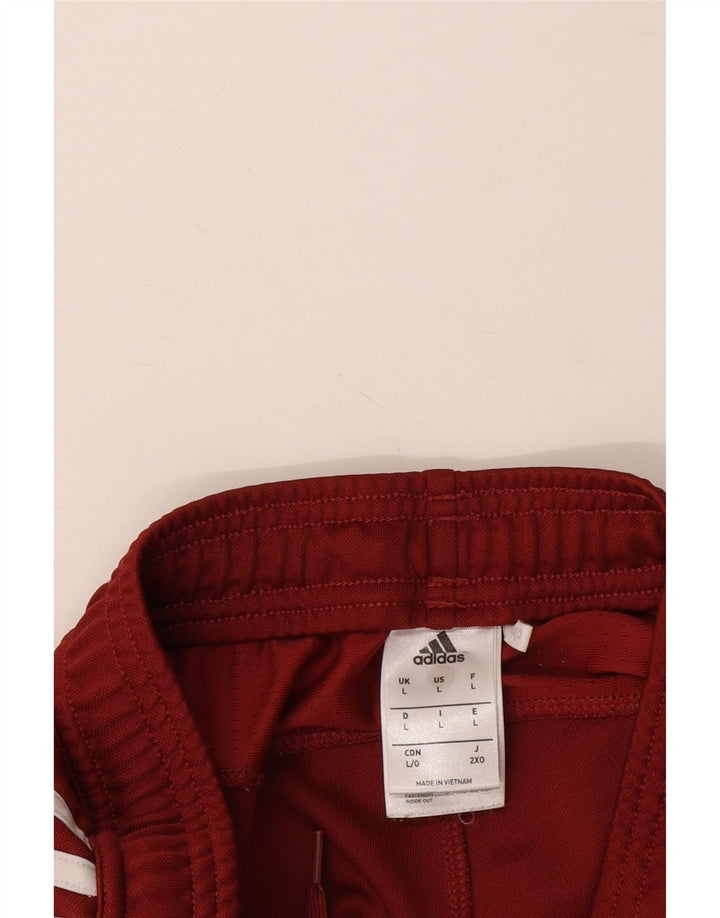 Adidas Herre Climacool Træningsdragt Bukser Large Burgundy Polyester