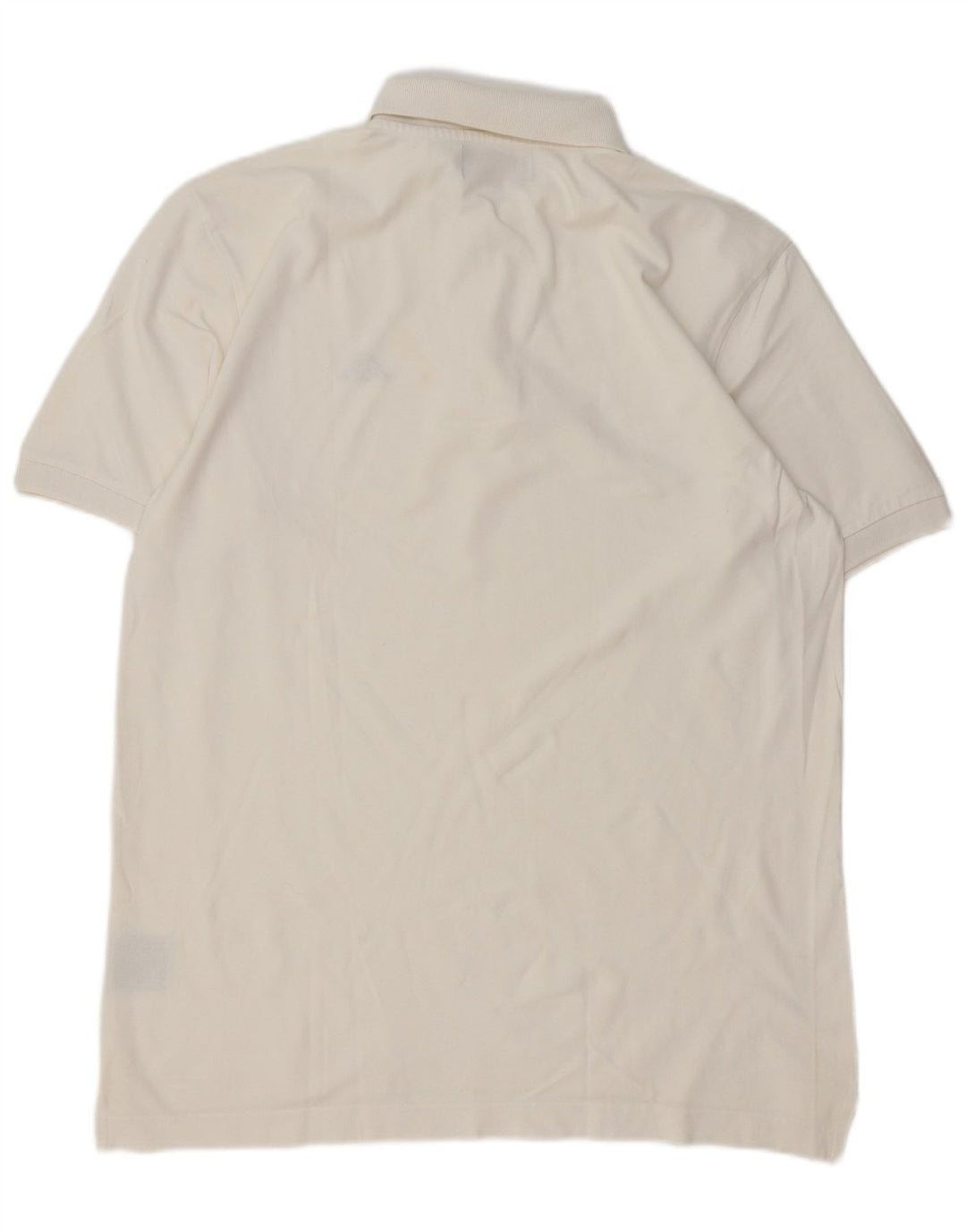 Kappa herre poloshirt XL hvid bomuld