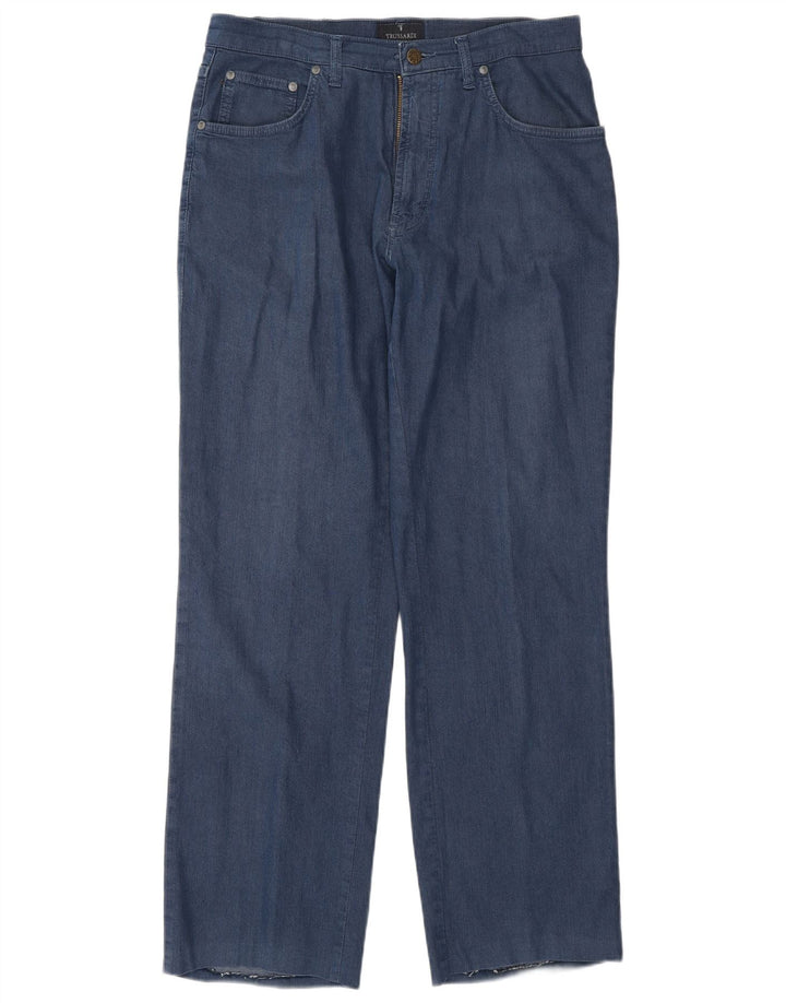 TRUSSARDI Straight jeans til mænd W32 L32 Blå