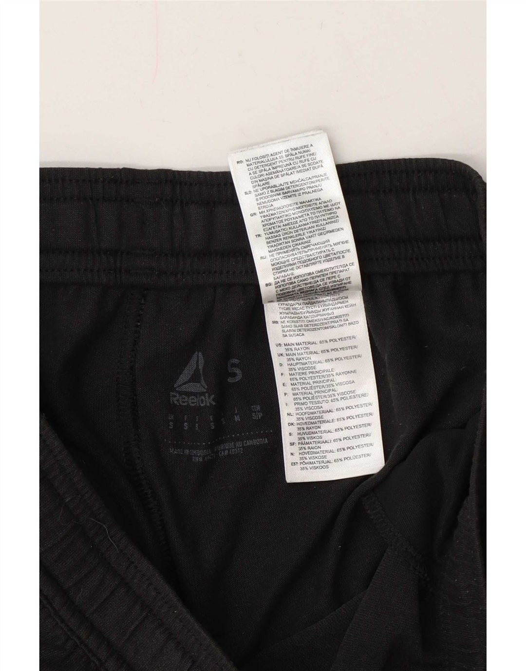 Reebok Sportshorts til mænd, små grå polyester