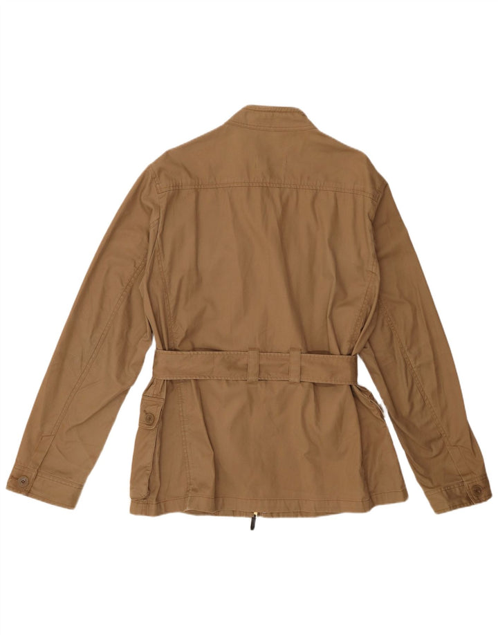 Zara Herre Utility Jacket UK 42 XL Beige Bomuld