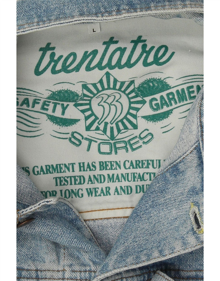 Vintage Herre denimjakke UK 40 Large Blue