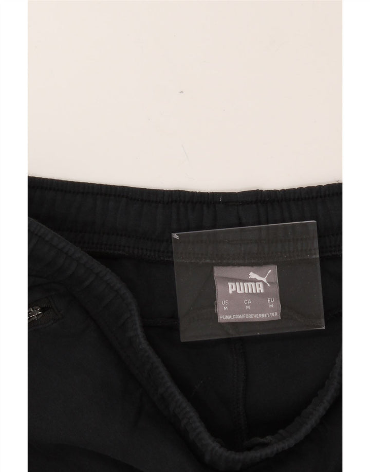 PUMA Mens Tracksuit Trousers Medium  Navy Blue Colourblock Vintage Puma and Second-Hand Puma from Messina Hembry 